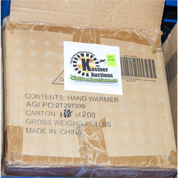 CASE OF CONDOR HAND WARMERS