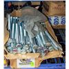Image 1 : BOX OF HEAVY DUTY HEXLAG SCREWS
