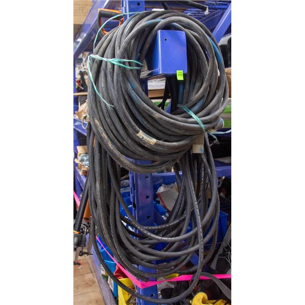 LOT OF MISC HOSES & CORDS