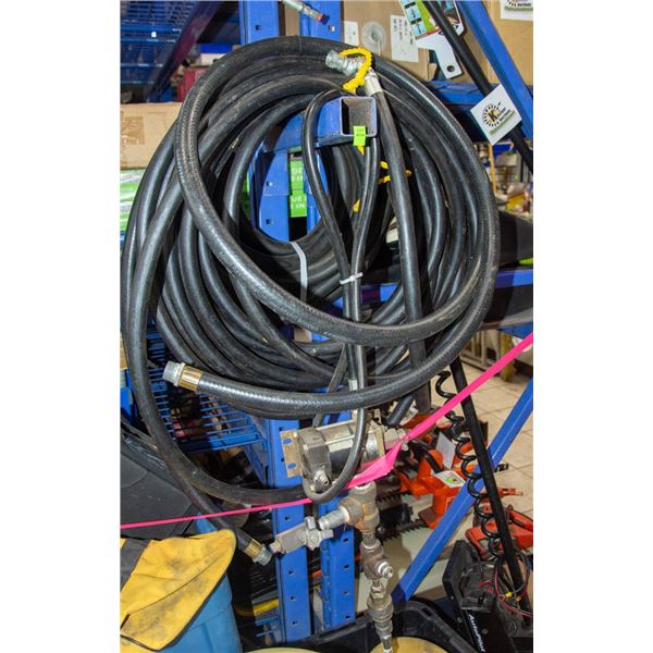 LOT OF MISC HOSES