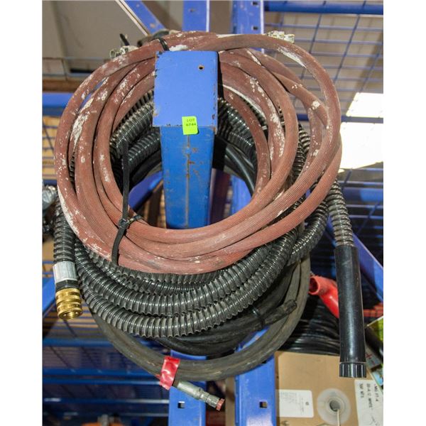 LOT OF MISC HOSES