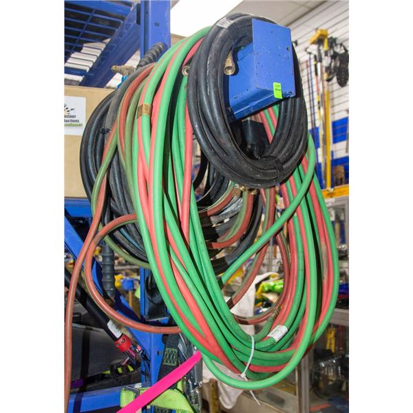 LOT OF MISC HOSES/ ETC
