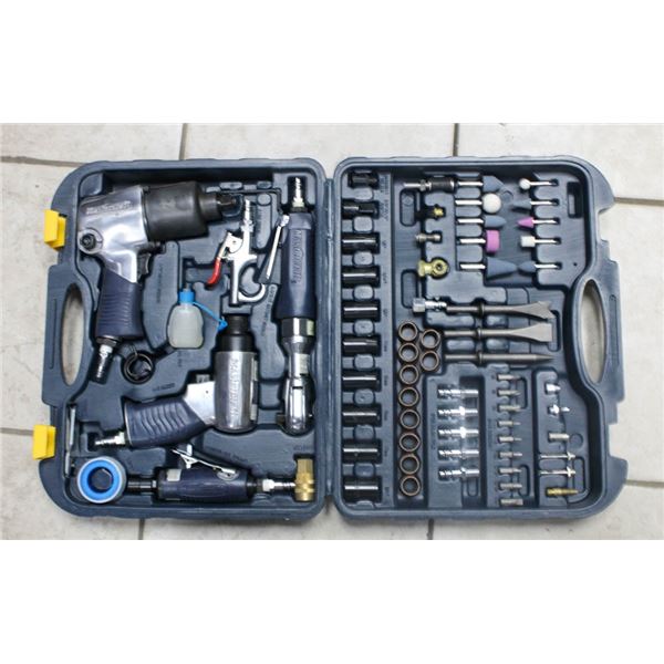 MASTERCRAFT 4PCS AIR TOOL KIT WITH ACCESSORIES