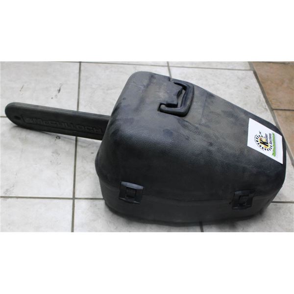 BLACK CHAINSAW CASE AS IS (CASE ONLY)