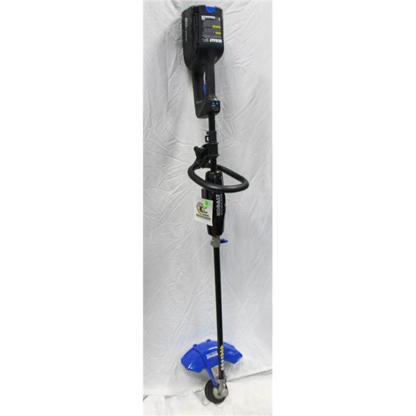 KOBALT BRUSHLESS RECHARGEABLE WEED WHACKER