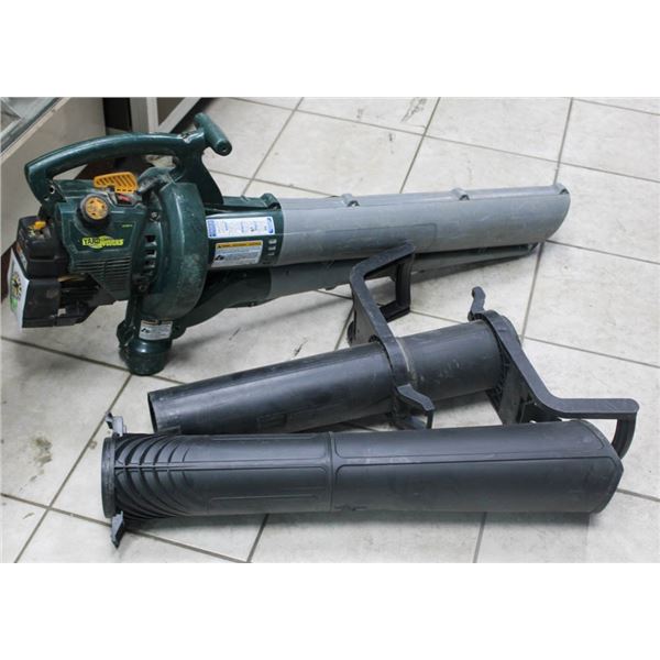 YARDWORKS LEAF BLOWER AND VAC SYSTEM W/