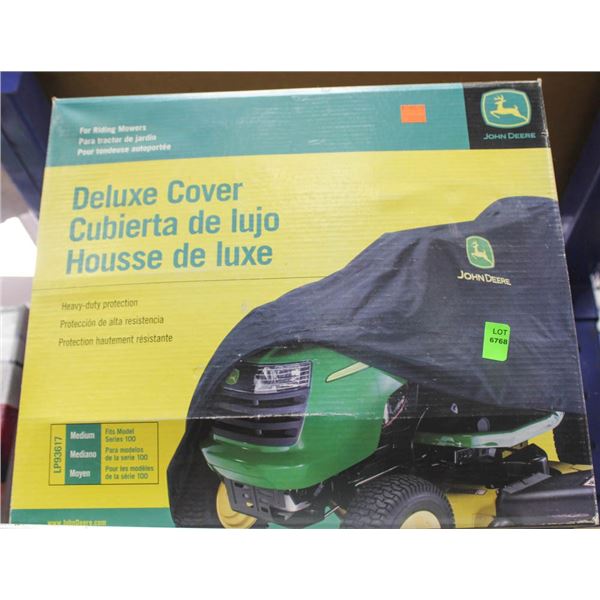 JOHN DEERE RIDING MOWER DELUXE COVER