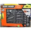 Image 1 : BLACK AND DECKER COMBINATION SET 100PCS