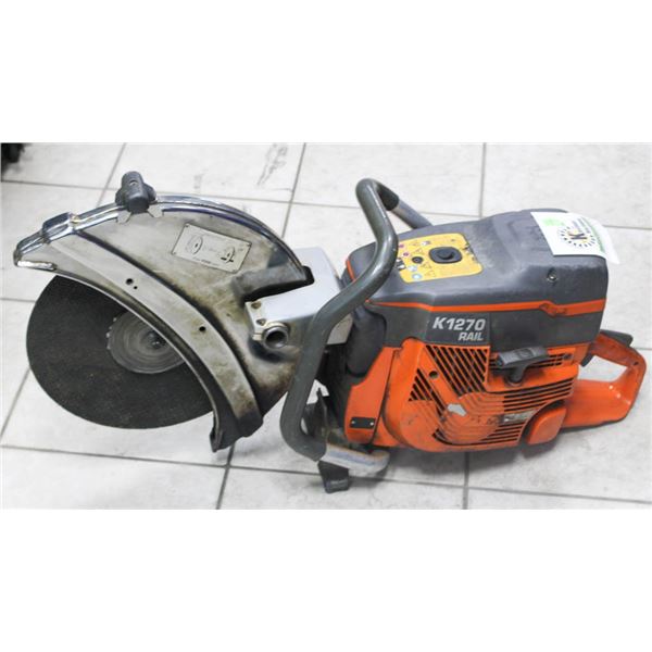 HUSQVARNA  K1270 RAIL CONCRETE SAW