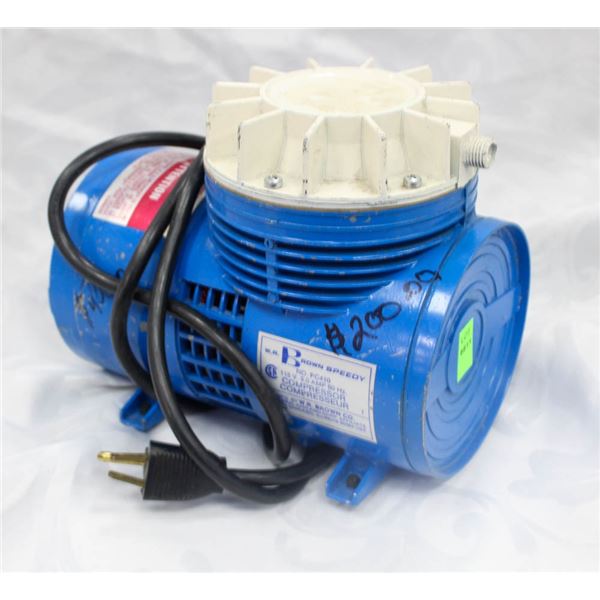 BROWN SPEEDY 115V 3AMP COMPRESSOR