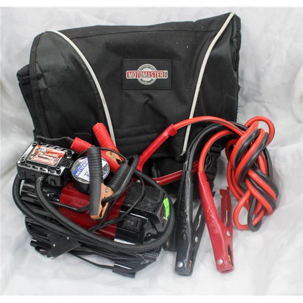 LOT OF AUTOMOTIVE ROADSIDE EMERGENCY KIT