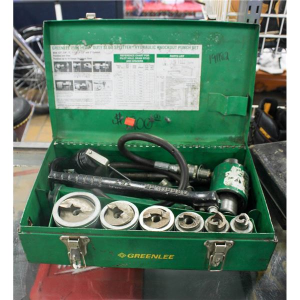 GREENLEE 7506 HEAVY DUTY SLUG SPLITTER HYDRALIC