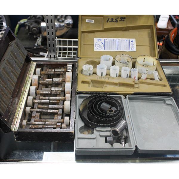 GENERAL INTERNATIONAL ROUTER BIT SET/ 2 HOLESAW