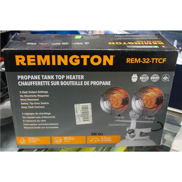 REMMINGTON PROPANE TANK TOP HEATER