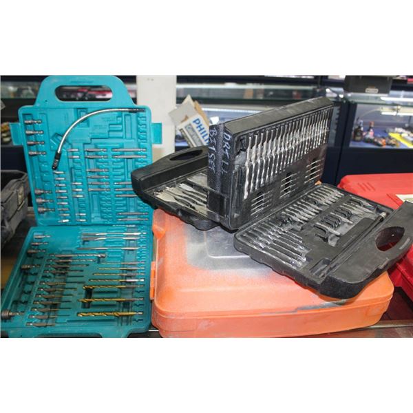 TWO DRILL BIT KITS; MAKITA AND JOBMATE