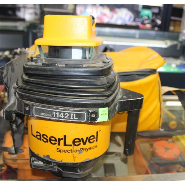 SPECTRA PHYSICS 1142IL LASER LEVEL WITH CARRY BAG