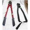 LOT OF 2- 24" BOLT CUTTERS