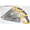 LOT OF 4 ASSORTED HANDSAWS; STANLEY & ?