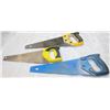 LOT OF 3 ASSORTED HANDSAWS