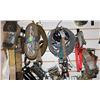 LARGE LOT OF HD ASSORTED TIE DOWN STRAPS/ CABLES &