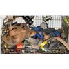 Image 1 : CONTENTS OF WIRE BIN; ASSORTED TIE DOWN STRAPS