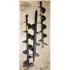 Image 1 : LOT OF 3 ICE AUGER ATTACHMENTS