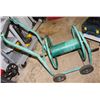 Image 1 : ROLLING HOSE REEL CART; GREEN