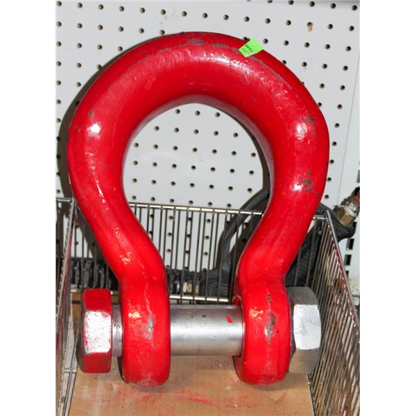 HD RED D-RING SHACKLE