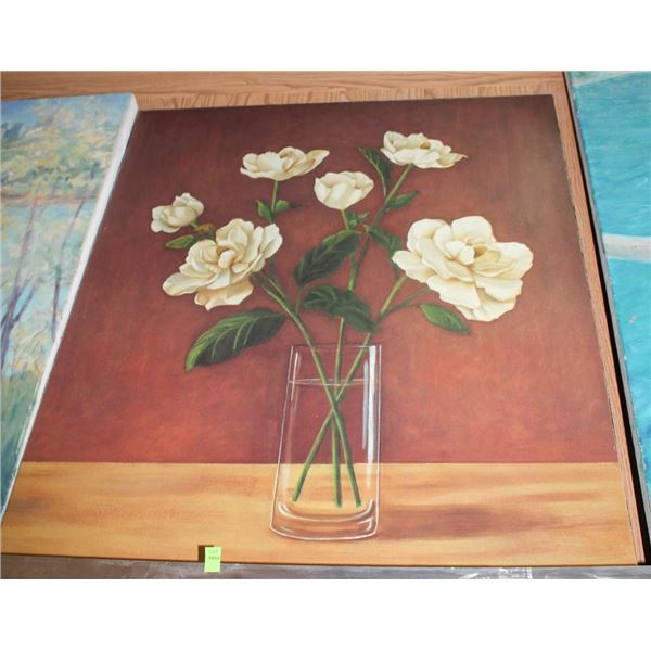 FLORAL CANVAS ART