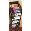 Image 1 : 4 TEIR MAGAZINE STAND W/ CONTENTS