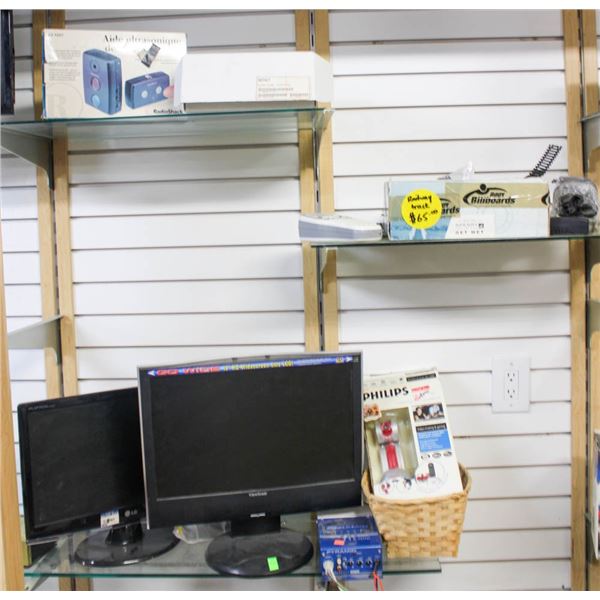 COMPLETE CONTENTS OF WALL- MISCELLANEOUS; MONITORS