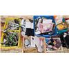 Image 3 : LARGE FLOOR LOT OF MISC BINS & CRATES; ELECTRONIC