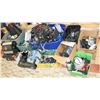 Image 1 : LARGE FLOOR LOT OF MISC BINS & CRATES; ELECTRONIC