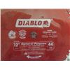 Image 2 : Diablo 12" General Purpose Wood Blade New in Package