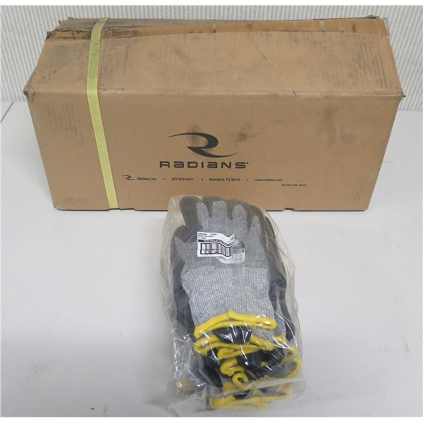Box of 24 Pair Radians RWG566L Work Gloves, Size Large, New