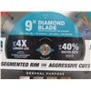 Image 2 : Qty 2 Makita E-02515  9" Diamond Blades, New in Package