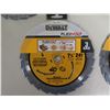 Image 2 : Qty 8 DeWalt DWAFV37243 Flexvolt Circular Saw Blades, New