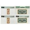 Image 2 : China-Taiwan. Bank of Taiwan, 1946 to 1949, Group of Issued Banknotes.