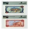 Image 2 : Dominican Republic. Central Bank of the Dominican Republic, 1985-87, Specimen Banknote Pair.