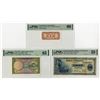 Image 1 : French Indo-China, North Korea, & South Vietnam Issued Banknote Trio, 1945-1956