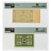Image 2 : Georgia & Russia. Eastern European Pair of Issued Banknotes, 1918 to 1919.
