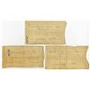Image 2 : Connecticut Comptroller's Office, 1789 to 1791, Trio of I/C Payment Certificates