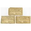 Image 1 : Connecticut Comptroller's Office, 1789, Trio of I/C Payment Certificates