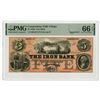 Image 1 : Iron Bank, ND (1850-60s), Remainder Obsolete Banknote