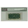 Image 2 : Washington D.C., Fractional Currency, 25 Cents, Fr#1303, Fourth Issue Fractional Currency, 1863, Iss