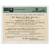 Image 2 : Homer Lee Bank Note Co. (USA), ND (ca.1881-1897), Security Printer Advertising Note.