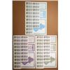 Image 2 : Poland. Republic of Poland, 1936, Specimen Dollar Sterling Tranche Coupon Bond Trio