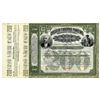Image 1 : Puerto Rico, Credito y Ahorro Ponceno S.A., 1897, 200 Pesos Specimen Bond.