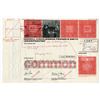 Image 1 : Merrill Lynch & Co., Inc., 1973, Unique Production Department Marked Up Transitional Proof Stock Cer