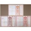 Image 2 : Southern Pacific Co., 1910 Specimen Bond Trio with Multiple Currencies for European Issue..